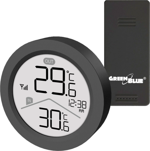 GreenBlue vezeték nélküli meteostáció kültéri érzékelővel GB162B - 1 db