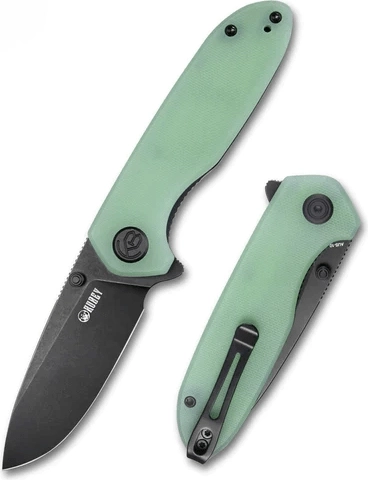 Kubey Belus Jade zsebkés 7,5 cm G10 klippel