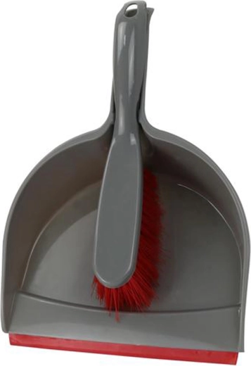 TORO kéziseprű és lapát, szürke