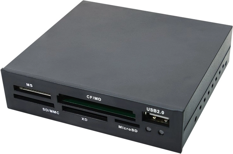 Belső memóriakártya-olvasó USB 2.0, 3,5″ helyre