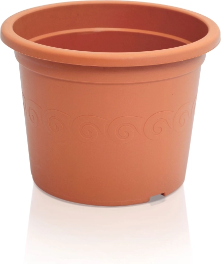 Műanyag terrakotta virágcserép 9 cm