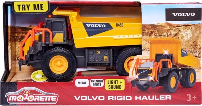 Majorette jármű G.S. Volvo billenőplatós 20 cm