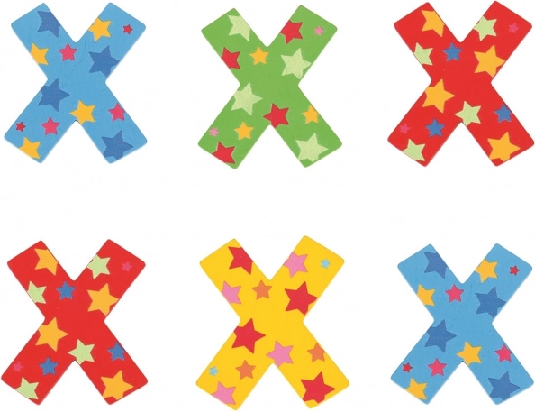 Bigjigs Toys fa betű Csillag X