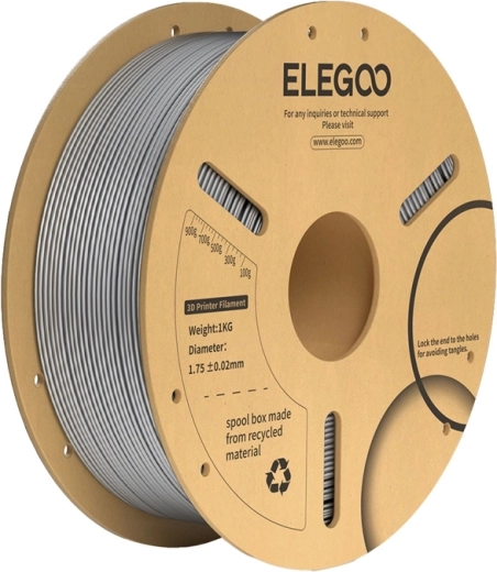 ELEGOO PLA+ filament csillagszürke 1,75 mm 1 kg