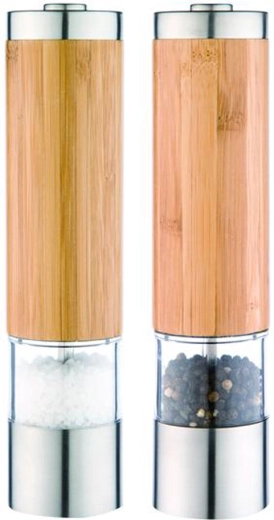 Kitchisimo elektromos só- és borsőrlő, 5 × 21,5 cm