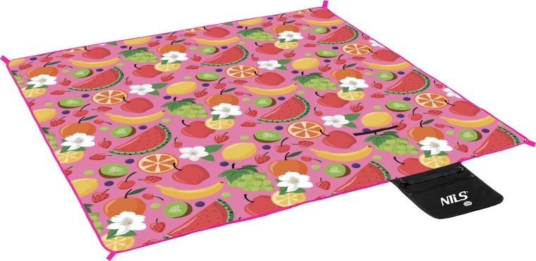 NILS Camp Fruits pikniktakaró 200 × 200 cm