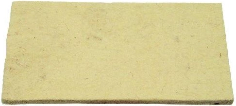 Csere fehér nemez 250 × 130 × 10 mm