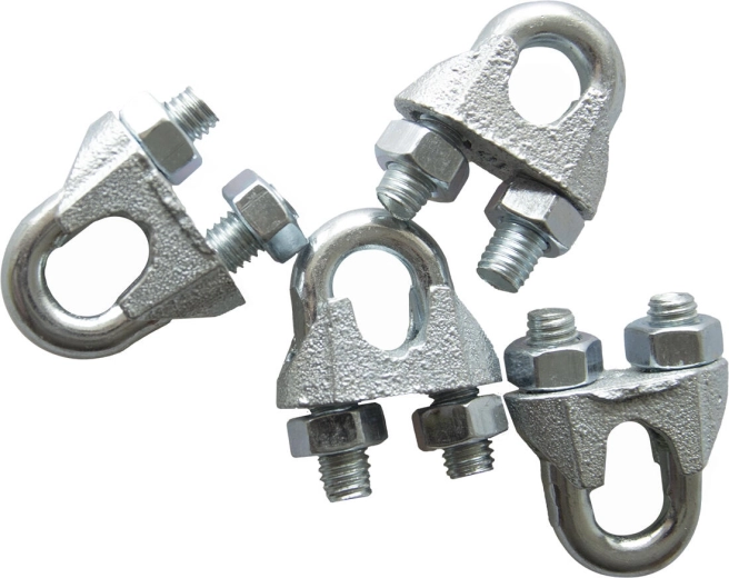 10 mm-es acélsodronyhoz való bilinccs, horganyzott (10 db-os készlet)