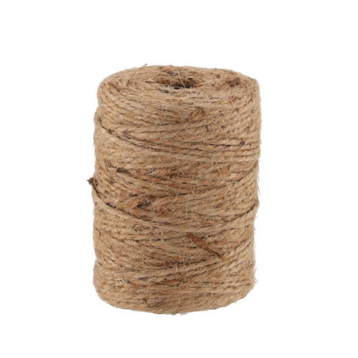 60 m juta kötél és 10 kerti címke készlet 10 × 6 cm