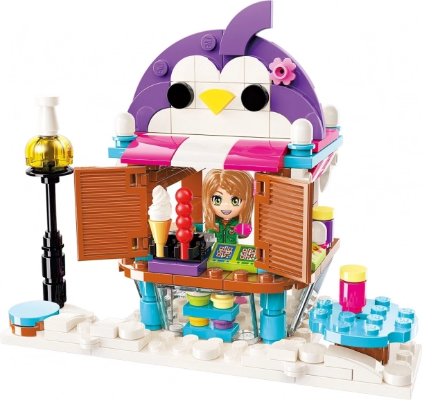 Qman Cherry gyors büfé építőkészlet