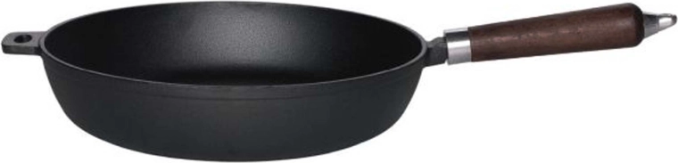 Kitchisimo öntöttvas serpenyő 28 cm fa nyéllel