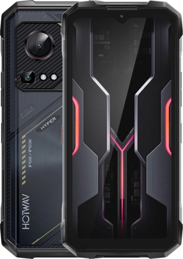 Strapabíró 5G okostelefon HOTWAV Hyper 7S sárga
