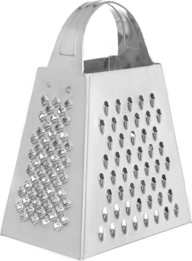 Rozsdamentes mini reszelő 4 oldallal