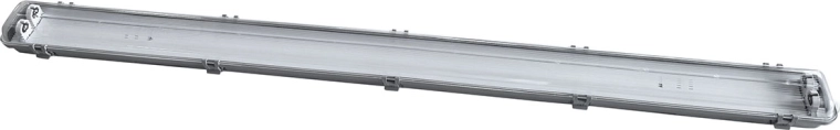 Solight por- és vízálló mennyezeti lámpatest 2 db, 120 cm-es LED T8 fénycsőhöz