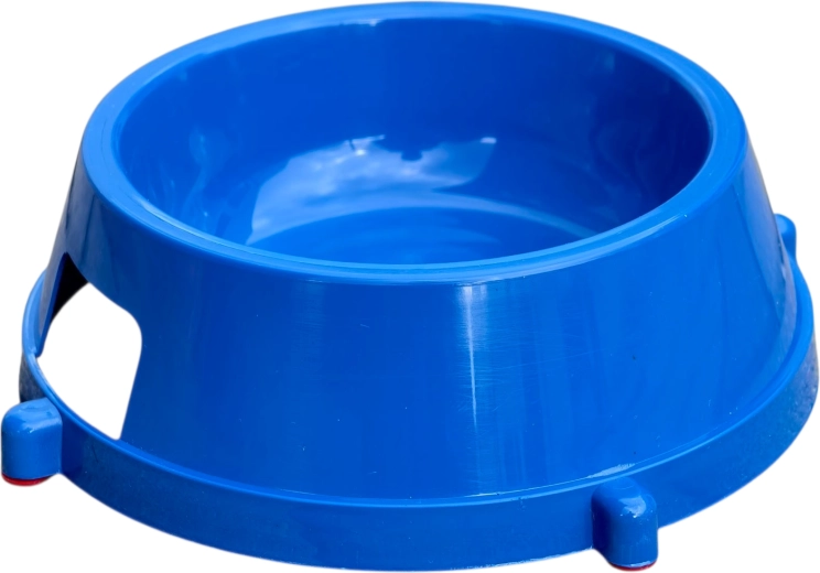 kisméretű, csúszásgátlós műanyag tál kutyáknak és macskáknak