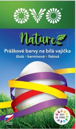 Ovo Nature színes ceruzák – sárga, karmazsin és lila
