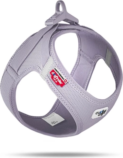 Curli kutyahám csattal Air-Mesh lilac 3XS (1,5–3 kg)