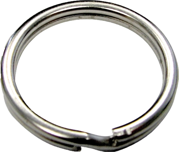 Kulcskarikák 40 × 2,3 mm, nikkelbevonat (200 db)