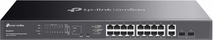 Omada gigabites Easy Managed switch 16 PoE+ porttal