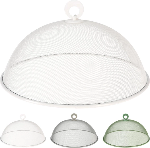 Fém ételtakaró, 30 cm