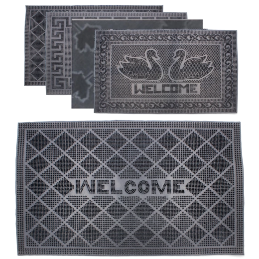 Csúszásgátló gumiszőnyeg 40 × 60 cm, vízelvezető nyílásokkal