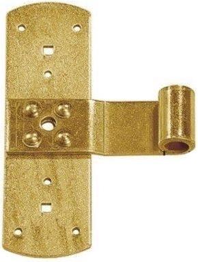 Keresztpánt zsanér 165 × 110 × 3,0 mm, csapszeg átmérő 13 mm, horganyzott