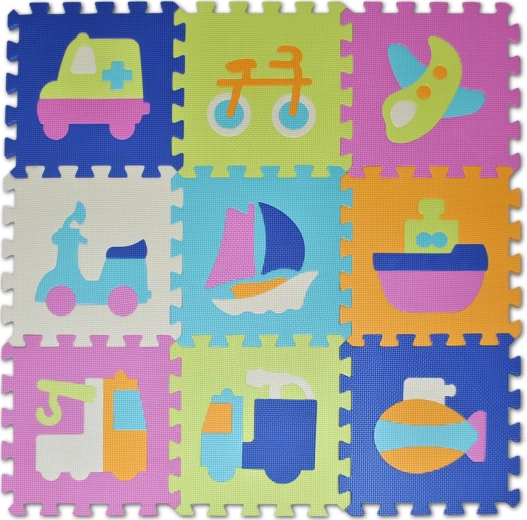 Habos kirakó – közlekedés 28 × 28 cm