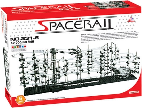 SpaceRail golyópálya level 6 (60 m)