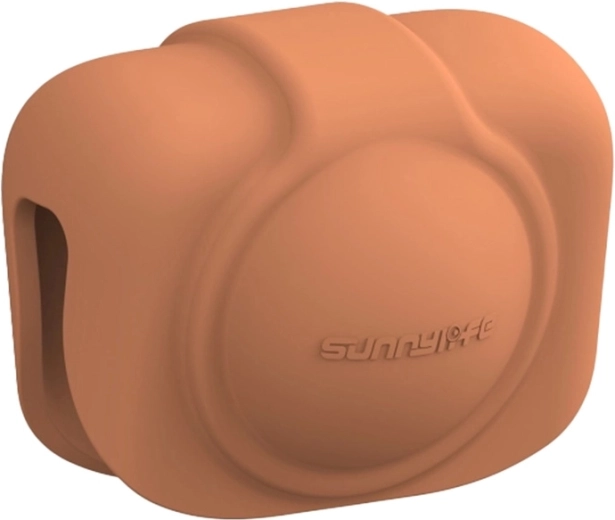 Sunnylife szilikon objektívsapka DJI Osmo 360-hoz – narancssárga
