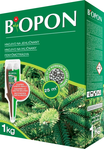Granulált tűlevelű-műtrágya magnéziummal 1 kg BOPON