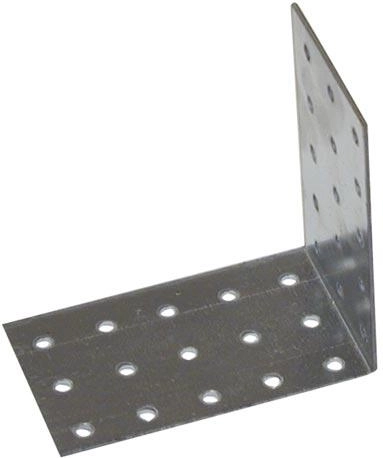 Szerkezeti acél sarokvas 60 × 120 × 120 mm, horganyzott
