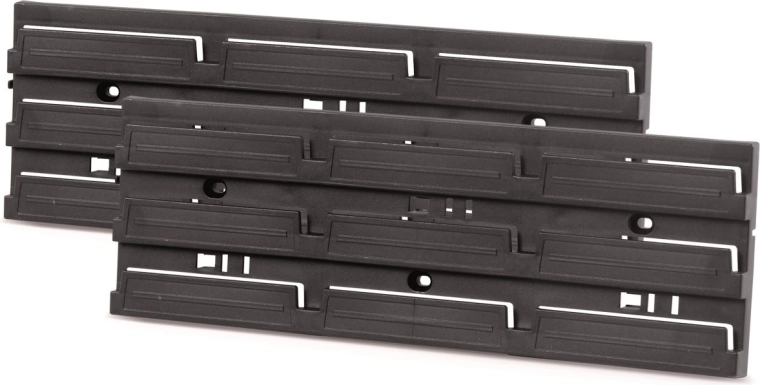 BINEER BOARD szerelőpanel szerszámokhoz, 2 darabos készlet, fekete