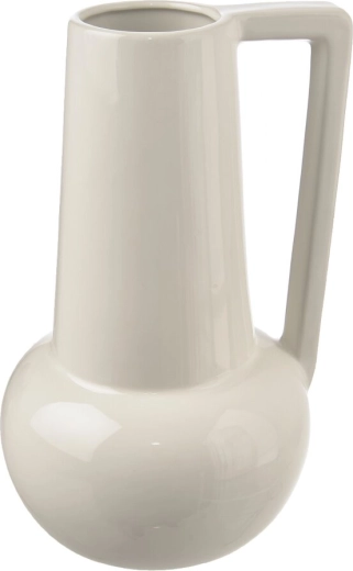 Fehér kerámia váza 33 cm