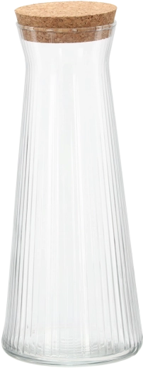 Lyra üvegkancsó függőleges barázdálással 1,15 l