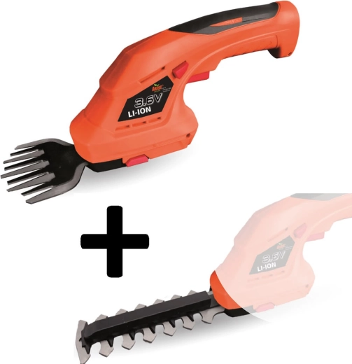 Akkumulátoros fű- és bokornyíró 3,6 V Li–Ion ASIST