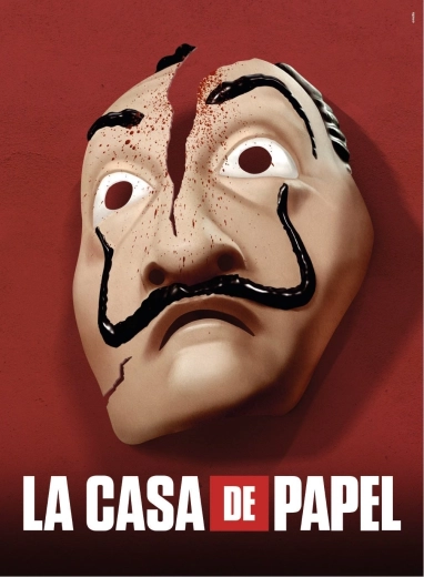 La casa de papel Netflix 500 darabos kirakós