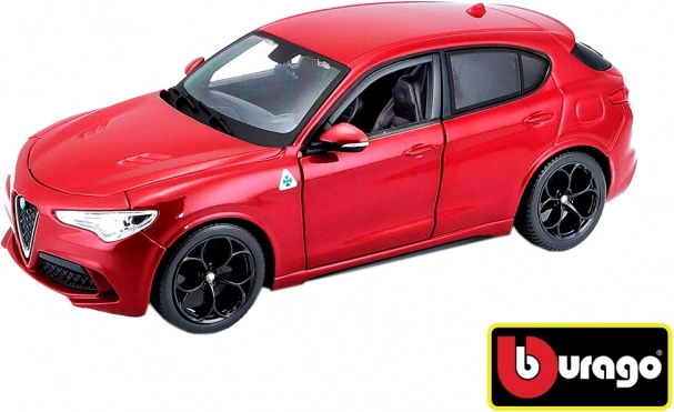 Bburago 1:24 Alfa Romeo Stelvio piros 18-21086R