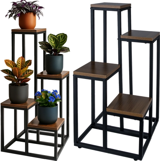 RUHHY loft stílusú virágállvány 69 cm