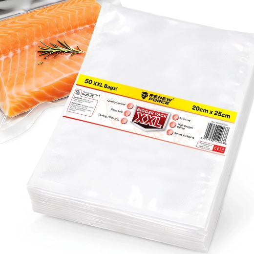 Moletált vákuumtasakok RENEW FORCE 20 × 25 cm (50 db)