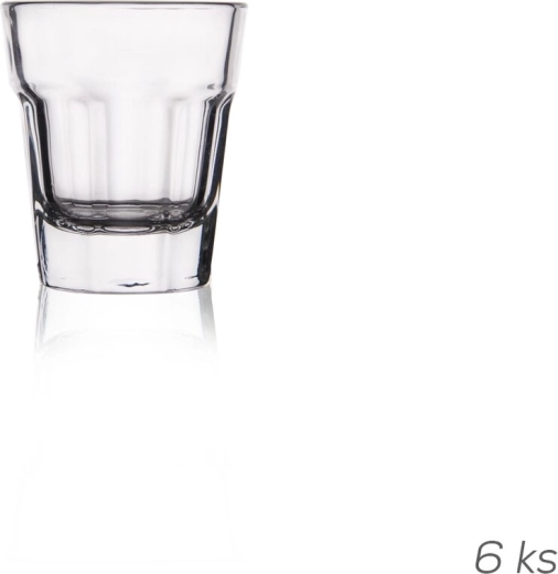 Aras üveg felespohár 45 ml (6 db)