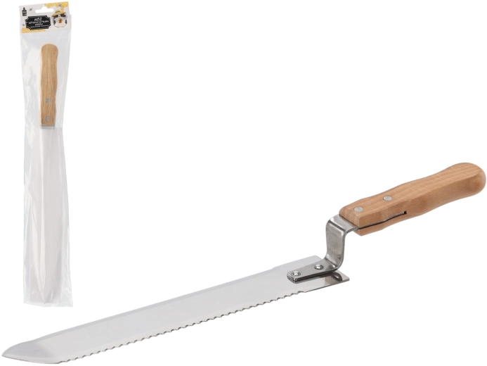 Egyoldalúan fogazott fedelezőkés mézhez
