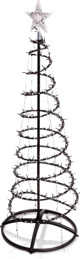 Világító kúpos karácsonyfa 524 LED-del, 150 cm