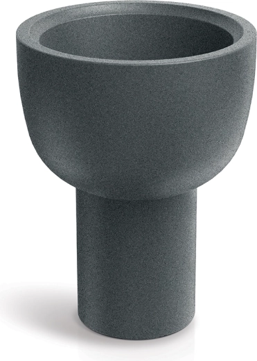 Molta Vessel virágcserép 40 cm gránitszürke