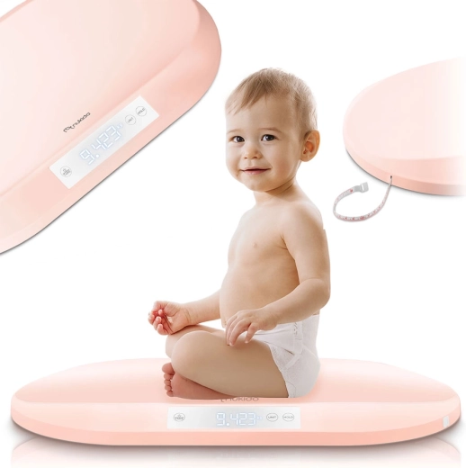 NUKIDO elektronikus babamérleg nagy pontossággal és körfogatméréssel