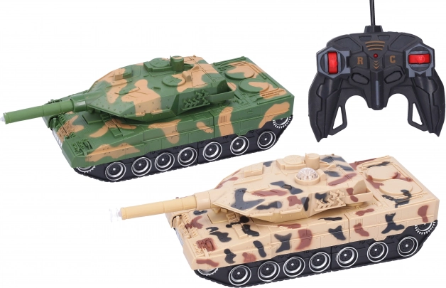 RC autorobot tank effektekkel 28,5 cm