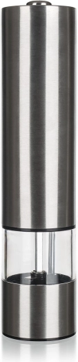 CULINARIA Tube 22,5 cm elektromos fűszerdaráló rozsdamentes acélból és akrilból