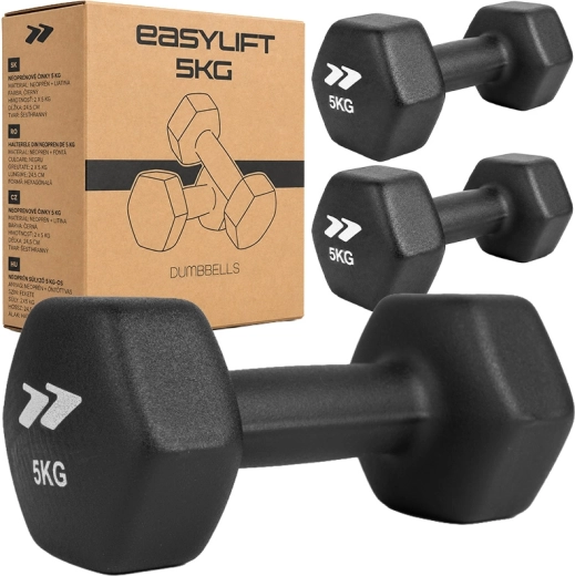 EasyLift neoprén kézisúlyzók 2×5 kg