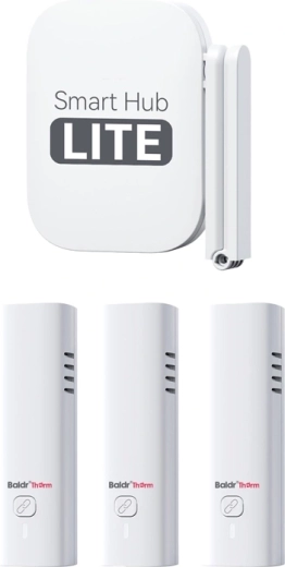 Wi‑Fi termo‑higrométer Baldrtherm HCS802ARF Smart Hub LITE-tal
