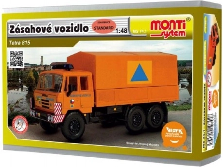 Seva Monti System beavatkozó jármű Tatra 815 1:48 – építőkészlet
