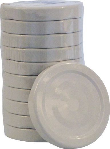 Twist 58 fehér befőttes tető (10 db)
